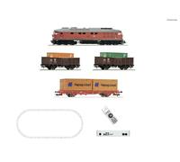 Roco 5110003 H0 z21start set digitale: locomotiva diesel BR 232 con treno merci DB AG