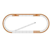 Roco H0 51250 - Gleis-Ergänzungsset per Digitale Starter Imposta Merce Nuova
