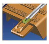 Roco 61192 H0 geoLINE (con letto) connettore ferroviario, isolato