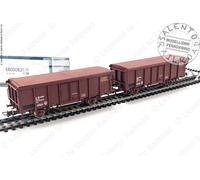 Roco 6600082 - Set di 2 pezzi: Carro a tetto avvolgibile, FS - Art. 6600082 Roco