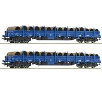 ROCO 6600099 Set 2 Carro a Stanti Pkp 30 Bobine Filo EP VI Scelta Märklinachsen