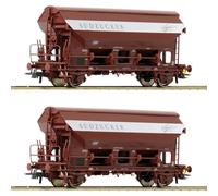 Roco 6600124 Kit da 2 pz. Vagone a tetto orientabile H0 di DB