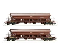 Roco 6600125 Kit da 2 pz. Vagone a tetto orientabile H0 di DR