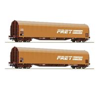 Roco 6600161 H0 - Set di 2 carrelli scorrevoli SNCF