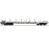 ROCO 6600272 Scala HO Carro a stanti a carrelli tipo Rns VTG iRail Cargo Wagon