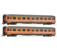 ROCO 74033 - FS Set due carrozze Eurofima di 1 C ''Monte Cenis'', ep.IV