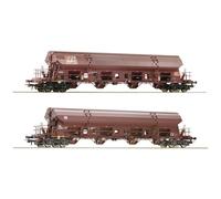 Roco 77036 Kit di 2 pz. H0 carrello a tetto girevole DB