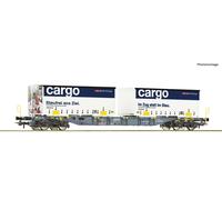 ROCO 77341.B Vagone per Container 455 2 250-6 SBB EP VI Su Scelta Märklinachsen
