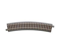 ROCO geoLINE binario curvo con massicciata R502,7 mm, 22,5°, H0