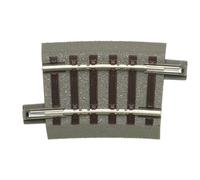 Roco geoLINE binario curvo R2 7,5° con massicciata