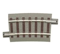 Roco geoLINE binario curvo R3 7,5° con massicciata, H0