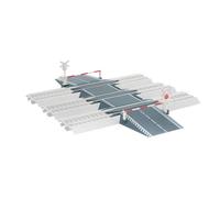 Roco Passaggio a livello ferroviario Roco Line Kit per binari ROCOline e geoLINE HO 1:87