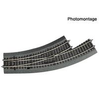 Roco H0 42560 - Deviatore Sinistro BWl2/3 (1 Pezzo In OVP) Nuovo