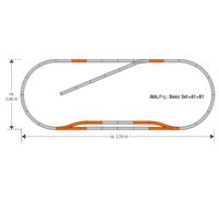 Roco H0 61151 - Geoline Gleisset B1 Offerta Speciale Merce Nuova
