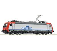 Roco H0 7510031 - Locomotiva Elettrica Re 484 018-7, Cisalpino Merce Nuova