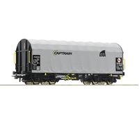 Roco H0 76054-1 carrello telonato scorrevole "Bauart Shimmns" della Captrain ...