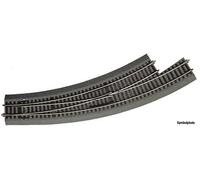 ROCO Line Con Zavorra 42572 Deviatoio IN Curva SX Raggio 3/4 Nuovo 1:87