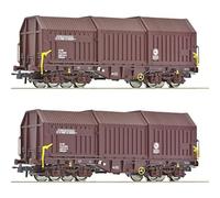 Roco ÖBB 6600132 H0 - Set di 2 carrelli telescopici