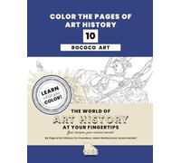 Rococo Art History Coloring Book