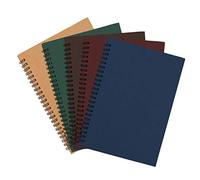 Rocutus 5pcs Colorato Spirale Notebook Studente Piccolo Studio Libro A Spirale Notebook Ufficio Semplice Lavoro Diario Notebook