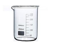 Rocwing 250ml Borosilicato 3.3 vetro Graduato Becher