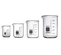 Rocwing Becher Graduato in Vetro Borosilicato 3.3 (50ml+100ml+250ml+500ml)