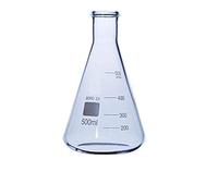 Rocwing - beuta graduata in vetro borosilicato 3.3, per laboratorio, Vetro, 500 ml