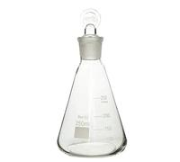 Rocwing Borosilicato 3.3 - Borraccia conica graduata con tappo (250 ml)