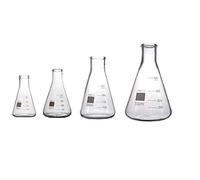 Rocwing Graduata Conica Erlenmeyer Beuta in Vetro Boro 3.3 (50ml+100ml+250ml+500ml)