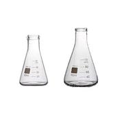 Rocwing Matraccio graduato conico di Erlenmeyer in vetro borosilicato 3.3 (50 ml+100 ml)