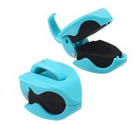 Rod Clips - 2 Piece Non-Slip Gadget Support Tool Rack | Fishing Rod Holder for Beginners Enthusiasts Men Women Family Outdoor Use Beach Boat Vehicle Home Storage and Organization