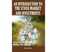 Rod Davis An Introduction to the Stock Market and Investments (Tascabile)