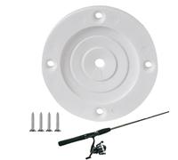 Rod Holder Cover Gasket, Flexible Casting Mount Seal, Multi-Functional Boat Fishing Accessory for Beginners Professionals Enthusiasts Friends Adults Kayak Canoe Marine Deck Trolling Gear Replacement