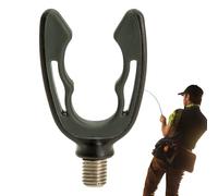 Rod Holders For Fishing Boat - Weatherproof Anti-Slip Pole Gripper For Kayak, Sea, Lake, River, Ice & Surf Fishing | Silicone Bracket Head For Freshwater & Saltwater Gear