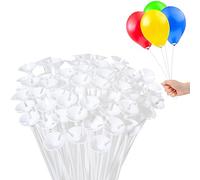 Rod Palloncino Supporto Palloncino 50 Pezzi Porta Pallone Gambi Supporto Pallone Riutilizzabile Asta Per Palloncino per Compleanni, Matrimonio Decorazione Festa