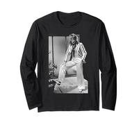 Rod Stewart affronta la Giacca a Righe cantante nel 1975 Maglia a Manica
