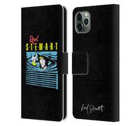 ROD STEWART ARTE CUSTODIA COVER A PORTAFOGLIO IN PELLE PER APPLE iPHONE TELEFONI