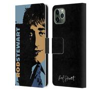 ROD STEWART ARTE CUSTODIA COVER A PORTAFOGLIO IN PELLE PER APPLE iPHONE TELEFONI