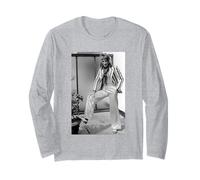 Rod Stewart Faces Singer Giacca a Righe Pose 1975 Maglia a Manica