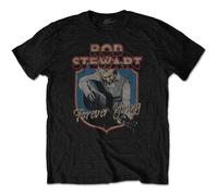 Rod Stewart Forever Young Shield ufficiale Uomo maglietta unisex