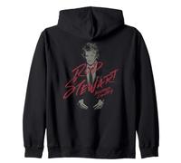 Rod Stewart Gentiluomo Felpa con Cappuccio