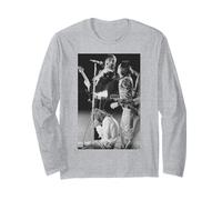 Rod Stewart Ian McLagan Ronnie Wood facce in tour Maglia a Manica