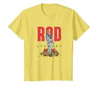 Rod Stewart Regali di Natale Maglietta, Bambini, Limone, 12 Anni