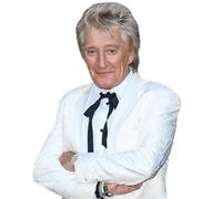 Rod Stewart (White Blazer) Half Body Buddy Cutout