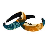 RODAILYCAY 2 cerchietti per capelli da donna, divertenti e carini bradipo sull'albero di Natale, larghi cerchietti per capelli vintage, spessi e imbottiti in velluto, per ragazze