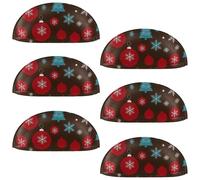 RODAILYCAY 6 pomelli moderni per armadietti da cucina con albero di Natale, fiocchi di neve, con viti, maniglie per cassetti, per armadio, armadio, porta