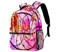 RODAILYCAY Bohemia Boho - Zaino per la scuola, per bambini, impermeabile, casual, per libri, computer portatile, per uomo e donna, Multicolore 2., 29.4x20x40cm/11.5x8x16 in, Casual