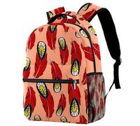 RODAILYCAY Bohemia - Zaino per la scuola, per bambini, impermeabile, casual, per libri, computer portatile, unisex, colore: marrone, Multicolore 6., 29.4x20x40cm/11.5x8x16 in, Casual