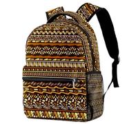RODAILYCAY Bohemia - Zaino per la scuola, per bambini, impermeabile, casual, per libri, computer portatile, unisex, colore: marrone, Multicolore 1., 29.4x20x40cm/11.5x8x16 in, Casual