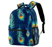 RODAILYCAY Boho Bohemia Native American School Backpack Impermeabile Zaino Casual Daypack Book Bag Borsa per Laptop per Uomo Donna, Multicolore 7, 29.4x20x40cm/11.5x8x16 in, Casual